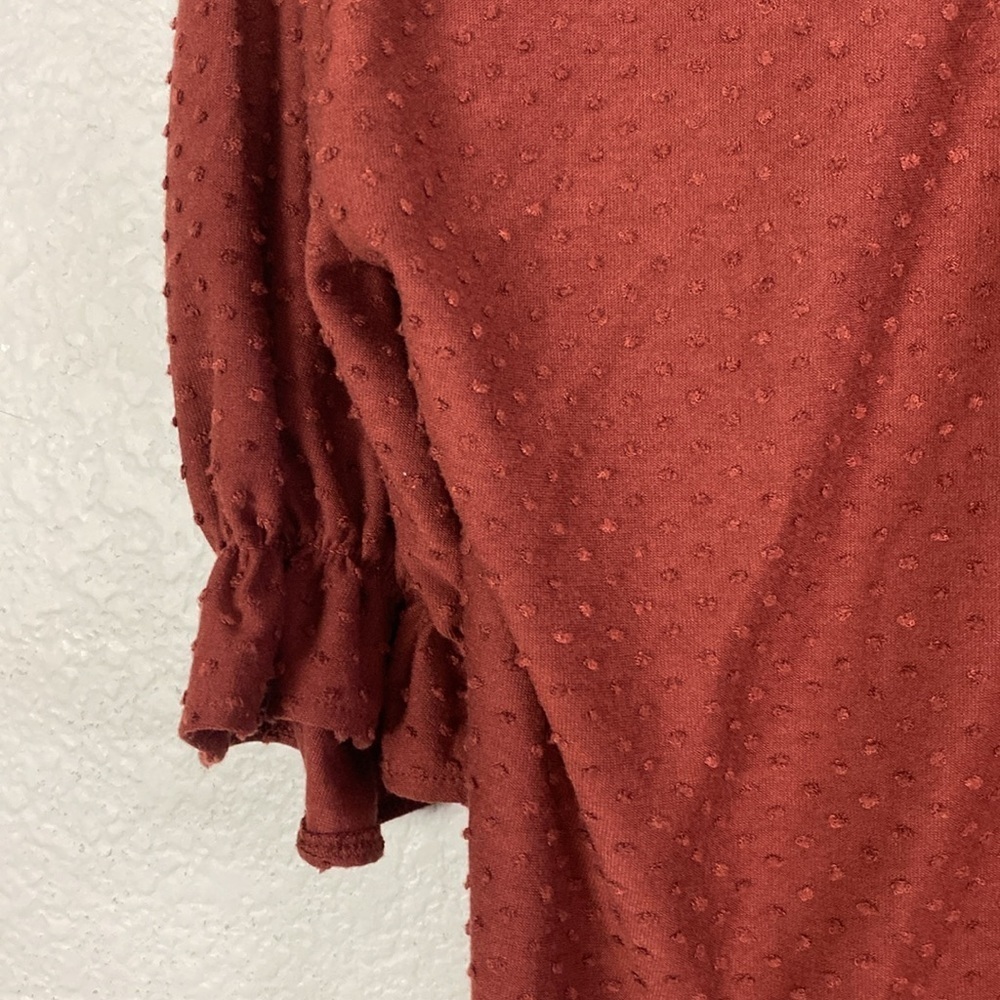 Texture And Thread Madewell Orange Texture Top View 3